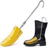 EHOTER 1 x Schuhspanner für dicke Füße, Dehnung, Arbeitsstiefel, Spann höhenverstellbar, Profi-Baum-Expander, höhere Spreizer, Damen/Herren, Sneaker, flache Schuhe, Wanderstiefel (M), gelb, Medium - M