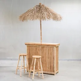 Boltze Hausbar 52 x 265 x 120 cm Bambus