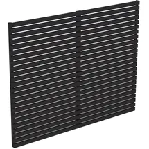 SKANHOLZ Seitenwand Rhombus 230 x 160 cm anthrazit