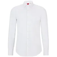 Hugo Kenno Langarmhemd - Open White - 45