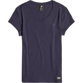 G-Star Eyben Slim V T 2.0 Kurzarm-T-Shirt Osaka Blue S