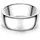 Männerglanz Ring silber 56