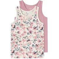 NAME IT Mädchen Nmftank Top 2p Nostalgia Flower Noos,
