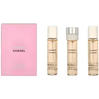 Chanel Chance femme/woman, Eau de Toilette, 3x 20 ml Nachfüllungen, 1er Pack(1 x 1 Set)