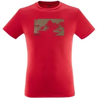 Millet Wanaka Fast Kurzarm-t-shirt - Red / Red -