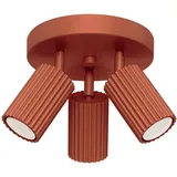 Sollux SL.1639 Plafond KARBON 3P roter Ocker