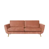 Soho Couch Samt 2-Sitzer Orange