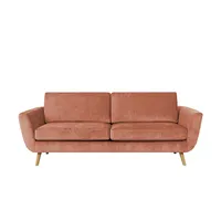 Soho Couch Samt 2-Sitzer Orange