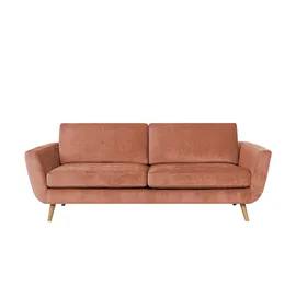 Soho Couch Samt 2-Sitzer Orange