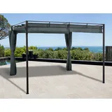 Konifera Pavillon-Ersatzdach Milos 300 x 287 cm Grau