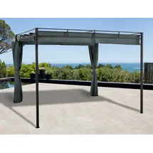 Konifera Pavillon-Ersatzdach Milos 300 x 287 cm Grau