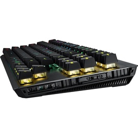 Asus ROG Claymore II - Tastatur - Hintergrundbeleuchtung - kabellos - USB, 2.4 GHz - Schweiz