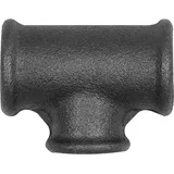 Riegler T-Stück 130, red., Rp 1 1/4, Rp 3/4, Rp 1 1/4, Temperguss schwarz