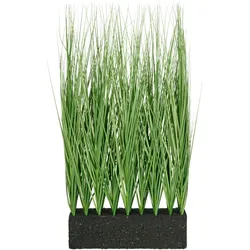 CREATIV green künstliche Pflanze Miscanthusgras Raumteiler, 80cm, UV-beständig
