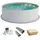 fresh-pool Profi Stahlwandpool Set rund 500 x 150 cm weiß