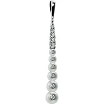 SilberDream Kettenanhänger Balls Silber 925 Sterling