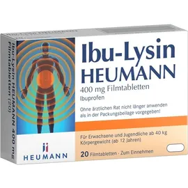 Heumann Ibu-Lysin Heumann 400 mg Filmtabletten