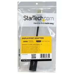 StarTech.com DisplayPort auf HDMI 4k @ 30Hz Adapter DP 1.2 zu Video und Audio aktiv Konverter Videokonverter