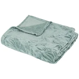 Atmosphera Créateur d'intérieur Kuscheldecke 180 x 230 cm Blau