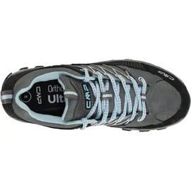 CMP Rigel Low WP Damen Graphite/Azzurro 36