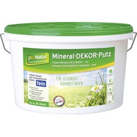 ProNatur Mineral Dekor-Putz 8 kg 0,5 mm fein weiß