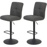 Hela Barhocker LENI 44 x 102 x 57 cm Schwarz