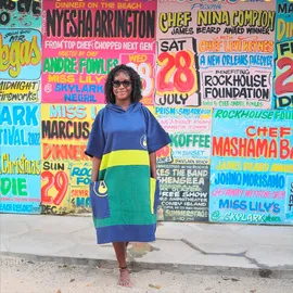 Wave Hawaii Pampatar Poncho Unisex Mehrfarbig L-XL