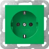 Gira Schuko-Steckdose 1f Unterputz Grün 1 St.