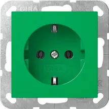 Gira Schuko-Steckdose 1f Unterputz Grün 1 St.