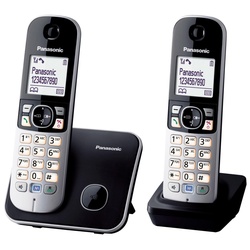 Panasonic Schnurloses Telefon KX-TG6812GB schwarz