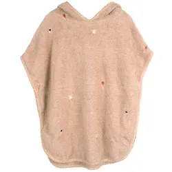 FILIBABBA Badeponcho mit Stickmuster Frappé, 60x60 cm