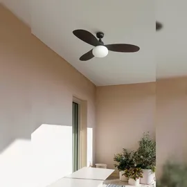 FARO Palma 132 cm Deckenventilator Braun