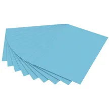 Folia Tonpapier himmelblau DIN A4 130 g/qm 100 Blatt