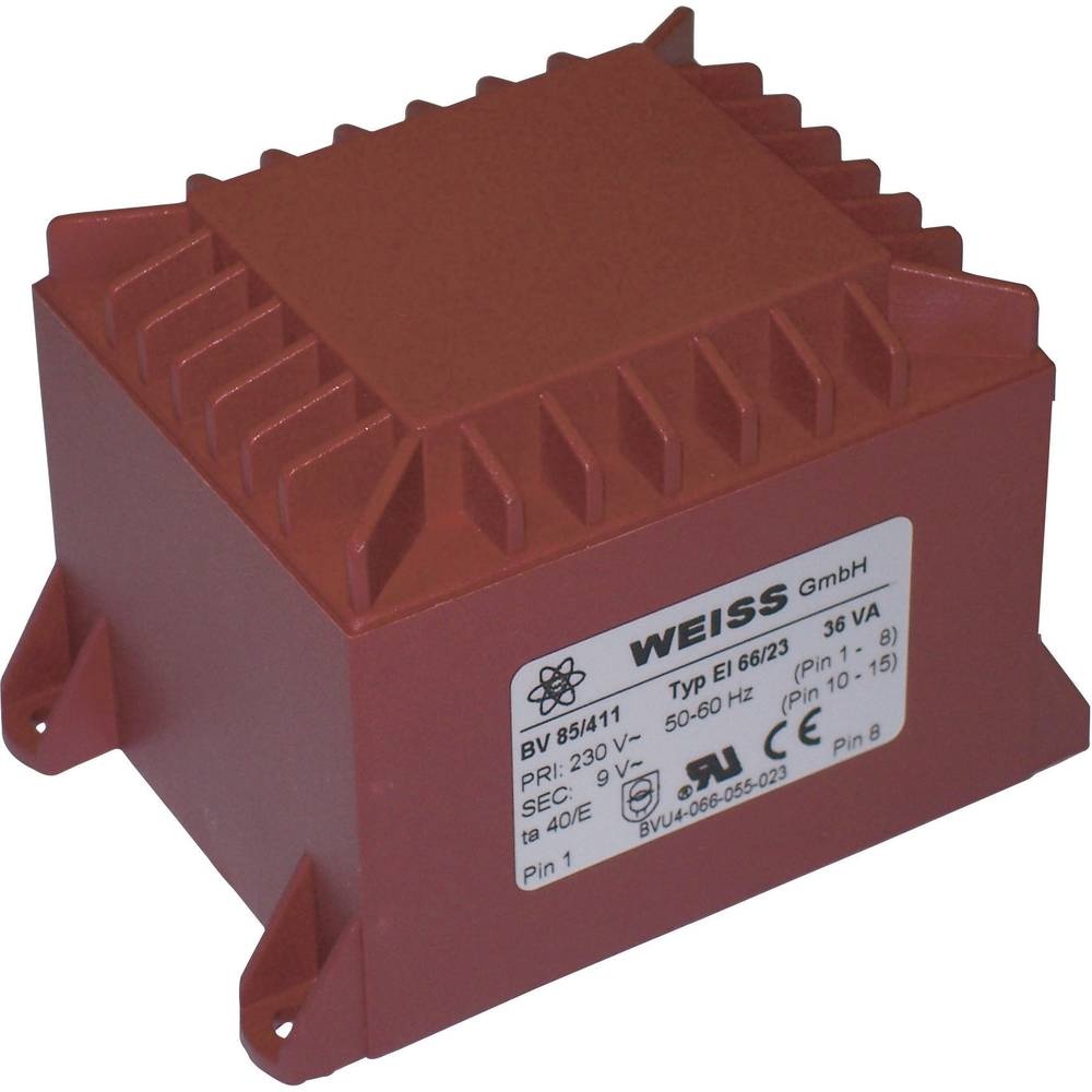 Weiss Elektrotechnik EI 66-Printtransformator 36 VA, Transformator