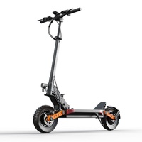 JOYOR E-Scooter S10-S 2000W Dual Drive 60 km/h 18Ah 1080 Wh Akku bis 65 km Reichweite 10 Zoll hydraulische Bremsen faltbarer offroad Elektroroller - Schwarz