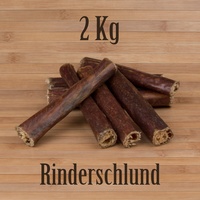 Kauzeit 2 Kg Rinderschlund Dörrfleisch Rinderdörrfleisch - wie Ochsenziemer Rinderohren