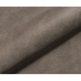 DeLife Esszimmerstuhl Yago-Flex mit Armlehnen Mikrofaser Taupe Vintage Holzgestell kantig Natur Taschenfederkern, Esszimmerstühle