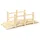 vidaXL Gartenbrücke 150 x 67 x 56 cm Beige