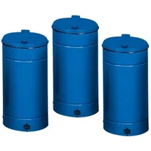 VAR Tretabfallsammler 60 l Blau