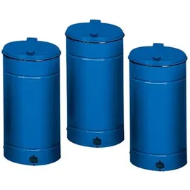 VAR Tretabfallsammler 60 l Blau