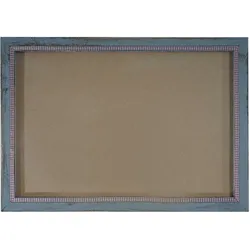 Mendler Bilderrahmen T248, Fotorahmen Holzrahmen Wand-Rahmen, 36x51cm Shabby-Look Landhaus ~ grau