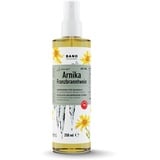 BANO Tiroler Arnika Franzbranntwein 250ml, Ideal vor und nach Sport, sowie bei Muskelkater, zum Kühlen schwerer Beine, enthält 65% vol. Alkohol, Latschenkieferöl, Menthol und Arnikaextrakt