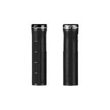 Deity Knuckleduster Griffe Fahrradgriffe schwarz 132 × 32 mm mit TRC-Gummimischung