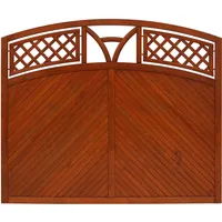 Andrewex Sichtschutzelement Toulon 180 x 135 cm Teak Holz