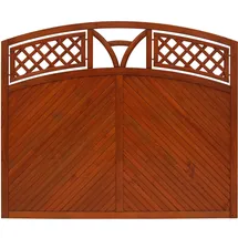 Andrewex Sichtschutzelement Toulon 180 x 135 cm Teak Holz
