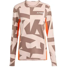 adidas Multi Synthetic Langarm-baselayer Wonder Taupe L