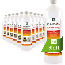Höfer Chemie Bioethanol 96,6% Premium 30 x 1 L