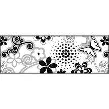 Ursus Transparentpapier 115 g/qm A4 25 Blatt Black & White Retro