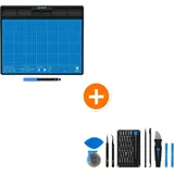 ifixit Pro Tech Go Toolkit, & iFixit FixMat Magnetplatte Kompaktes Feinmechanik Werkzeugset für unterwegs
