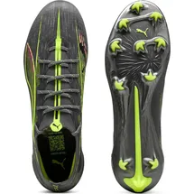 Puma Ultra 5 Ultimate FG Fußballschuhe - Matte Aged Silver / Yellow Alert / Sun Struck - EU 39